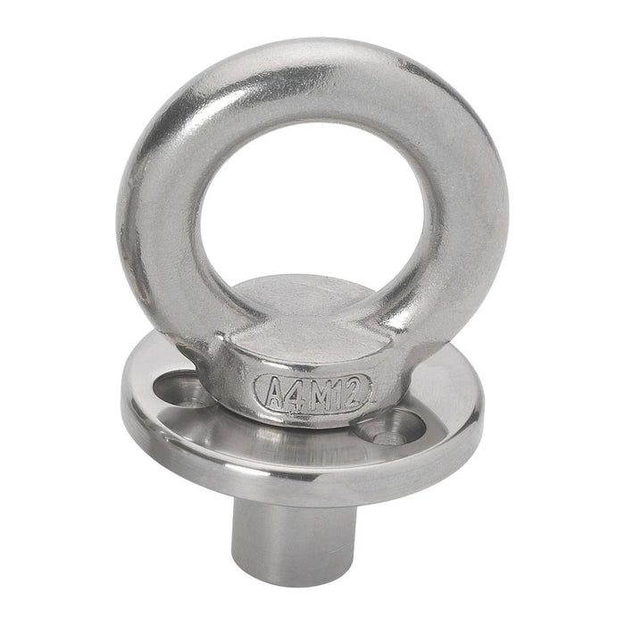 Barton Deck Plate w/Fixing  Eye w/Blanking Plug - M12 Eye [60362]