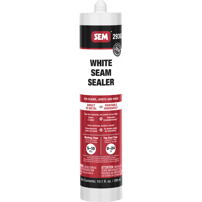 SEM 1K Seam Sealer - 10.1oz Tube - White [29362]