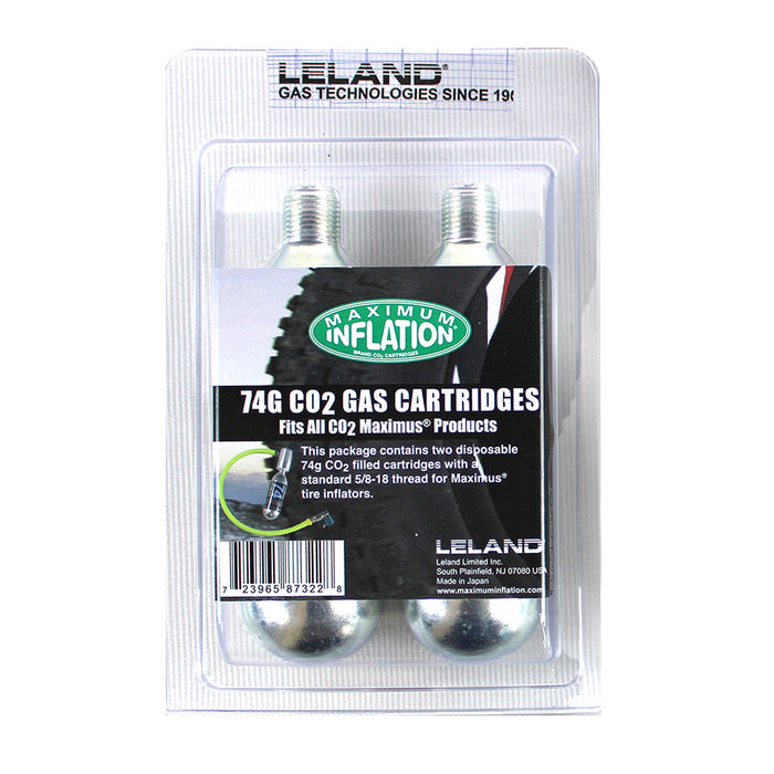 Leland Maximum Inflations Maximus Instant Tire Refill Cartridges *2-Pack [87322]