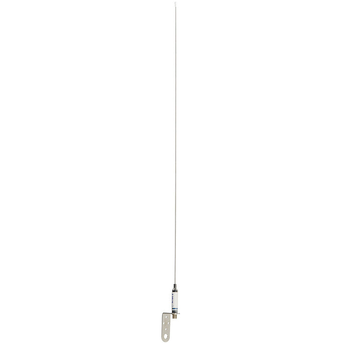 Scout 3' Stainless VHF Whip 3dB w/Bracket f/Sailboats - No Cable [PF AN NVHF00012T]