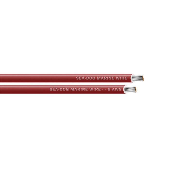 Sea-Dog 8 AWG Red Primary Wire - 250' [8008024]