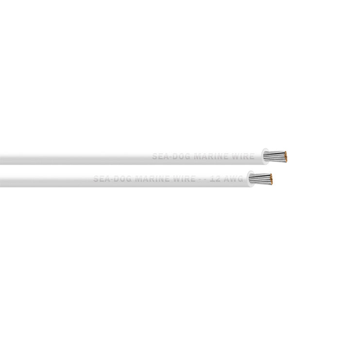 Sea-Dog 12 AWG White Primary Wire - 400' [8012056]