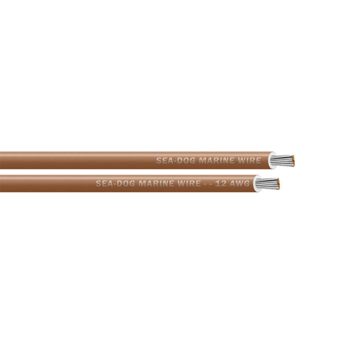 Sea-Dog 12 AWG Tan Primary Wire - 100' [8012122]