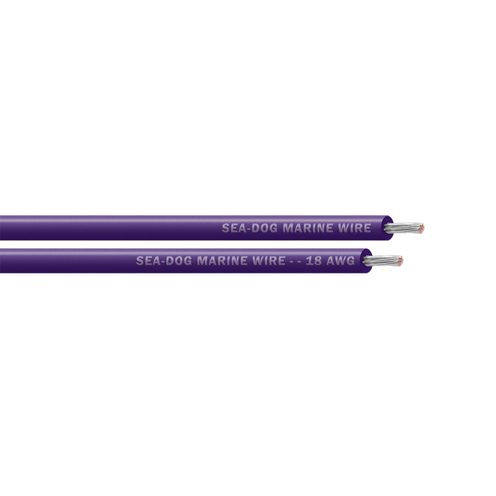 Sea-Dog 18 AWG Purple Primary Wire - 1000' [8018109]