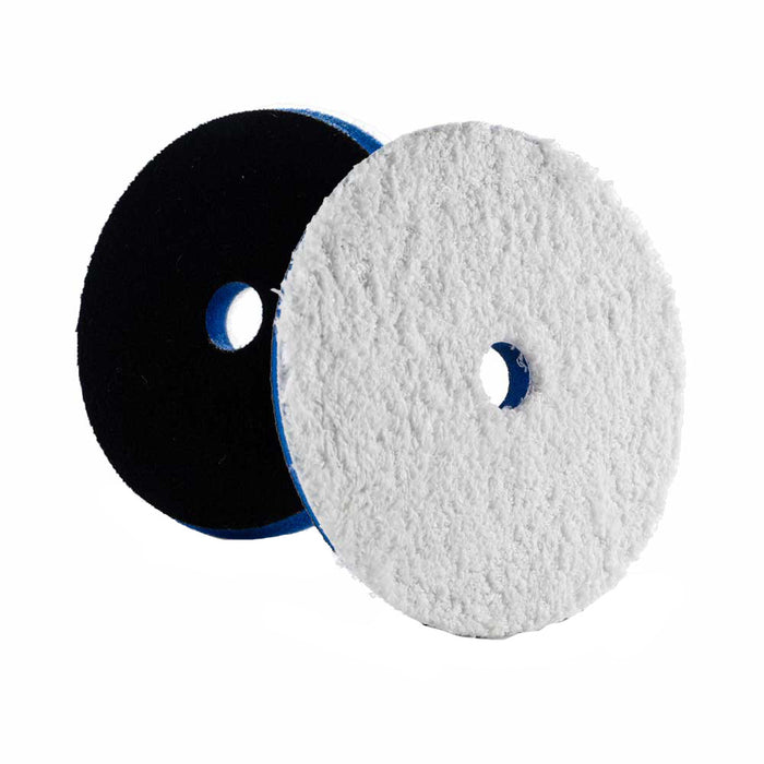 Lake Country HDO Heavy Cutting Microfiber Pad 6.5" - Blue Foam w/White Microfiber [HDO-650F-LC]