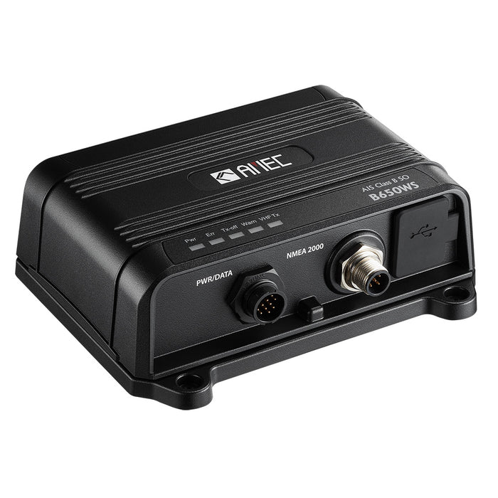 AMEC B650WS Class B AIS Transceiver w/WI-FI  VHF Antenna Splitter - 5W-SOTDMA, NMEA 2000, NMEA 0183, USB [AMEC-B650WS-010]