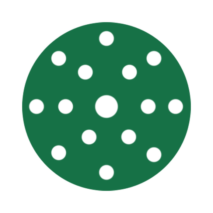 RUPES PROCUT Film Abrasive Discs 150mm (6") - 15 Holes - P400 Grit *Box of 50pcs [9.45FD400]