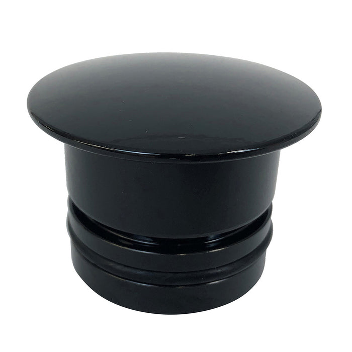 Bob's Machine Deck Plug - Pedestal Seat Plug 1.77" Hole - Black [311-000001-PCGBLK]