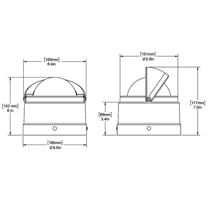 Ritchie DNW-200 Navigator Compass - Binnacle Mount - White [DNW-200]