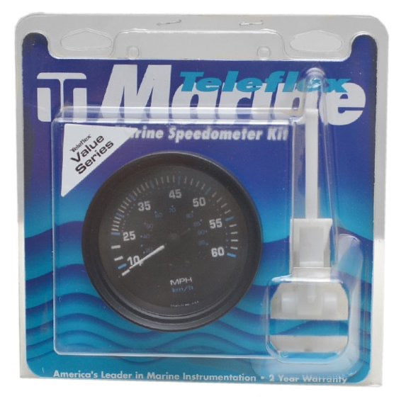 Teleflex Boat Speedometer 56929 | Vector 60 MPH