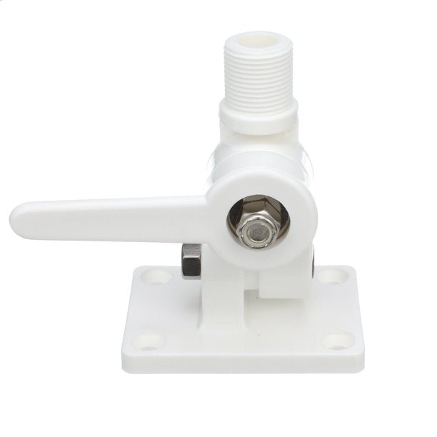 Seachoice 19501 4-Way Nylon Antenna Ratchet Mounting Kit, White Finish