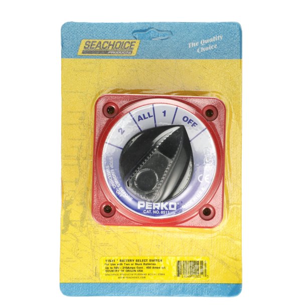 Seachoice 11531 Compact Battery Selector Switch