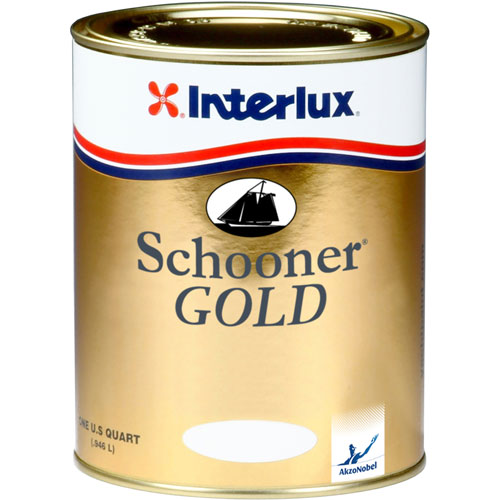 Interlux YVA500 Schooner Gold Varnish, Quart