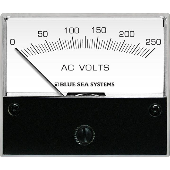 Blue Sea 9354 AC Analog Voltmeter 0-250 Volts AC [9354]