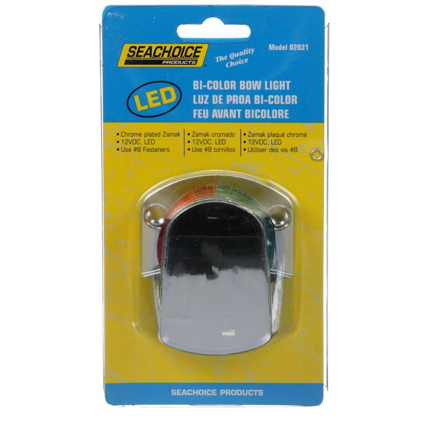 Seachoice 02031 LED Bi-Color Bow Light – Zamak,