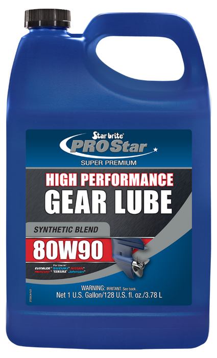 Starbrite 27200 Synthetic Blend Lower Unit Gear Lube 80w 90w Gallon