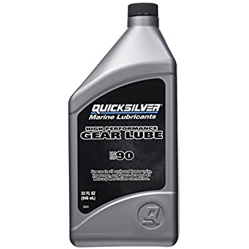 gear lube mercury Mercury Quicksilver 92-858064Q01 High-Performance Gear Lube