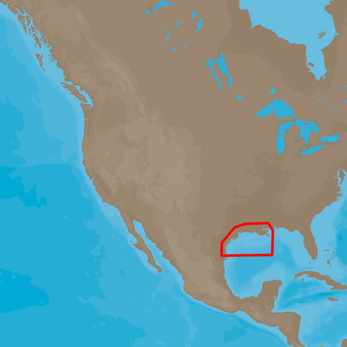 C-MAP  4D NA-D945 New Orleans to Brownsville [M-NA-D945-MS]