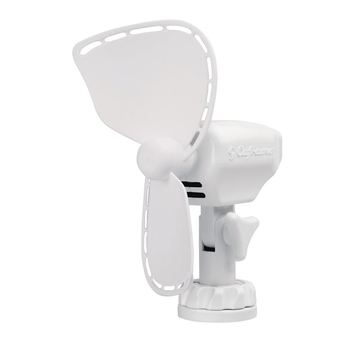 SEEKR by Caframo Ultimate 747 12V 2-Speed 7" Fan w/Lighter Plug - White [747DCWBX]