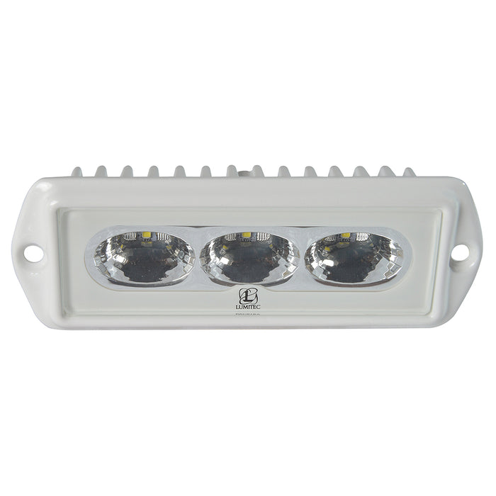 Lumitec CapriLT - LED Flood Light - White Finish - White Non-Dimming [101288]
