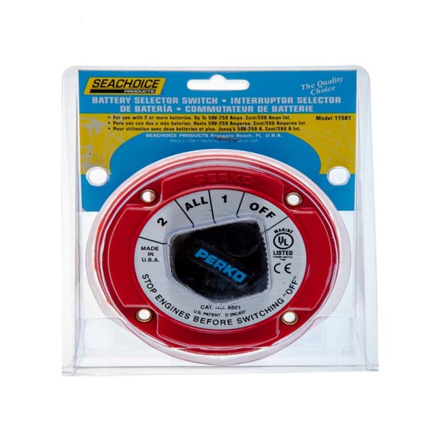 Seachoice 11501 Battery Selector Switch