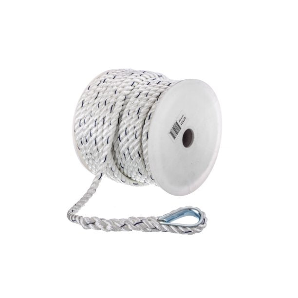 Seachoice 47731 Premium Twisted Nylon Anchor Line With Tracer