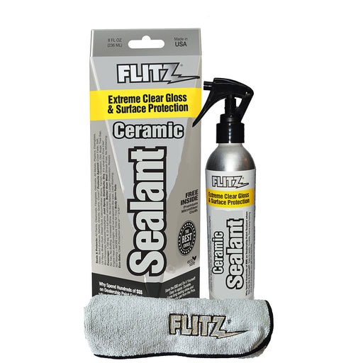 Flitz Show Special Medium Kit - 1-Each: 5 BuffBall, 2lb/Qt Polish, 16oz  Ceramic Sealant, 8oz Sealant, 4-12x12 Microfiber Polishing Cloths(Bulk)