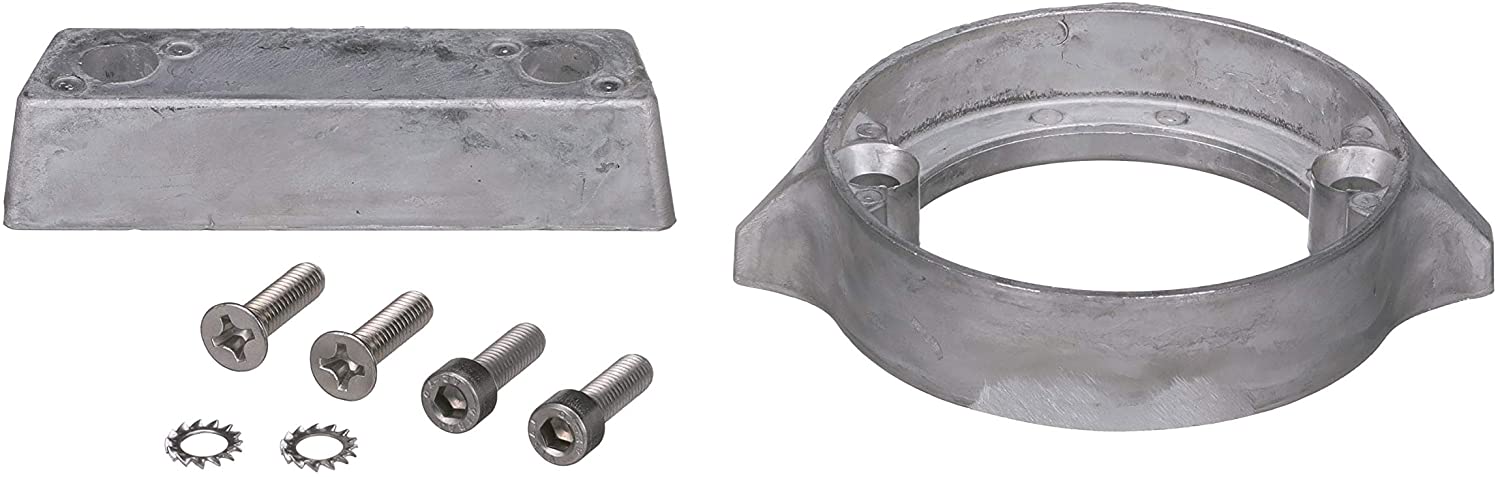 Seachoice 95311 Volvo Anode Kit, Aluminum, Fits 290-HP Dual Prop Engines