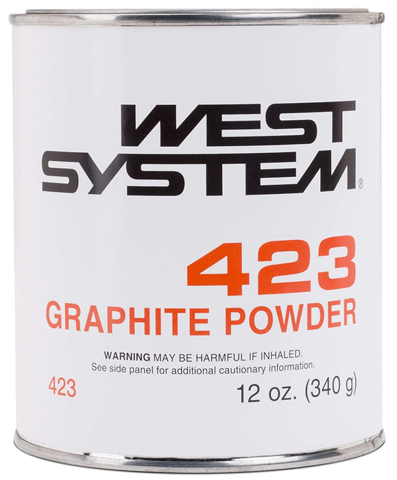 West System 423 Graphite Powder Additive 12 oz