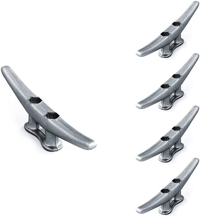Galvanized Boat Dock Cleats 10 inch-4 Pack