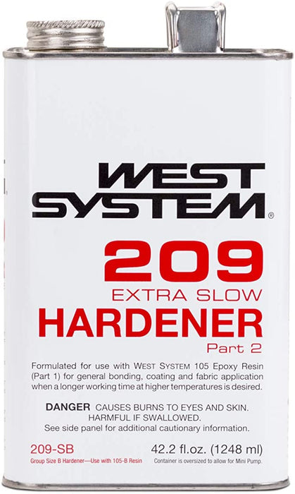 West System 209-SB Extra Slow Hardener .33 gal