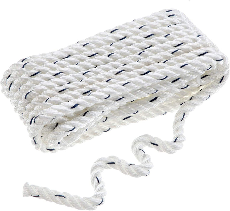 Seachoice 47521 Dock Line W/Tracer-3/8 X 20'