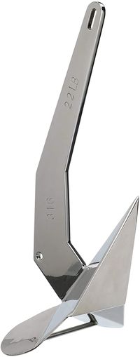 Seachoice 43850 Stainless-Steel Plow Anchor