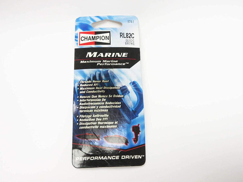 Champion 874M RL82C Spark Plugs 4Pack