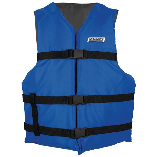 Seachoice 85511 General Purpose Life Vest, 4-Pack with Bag