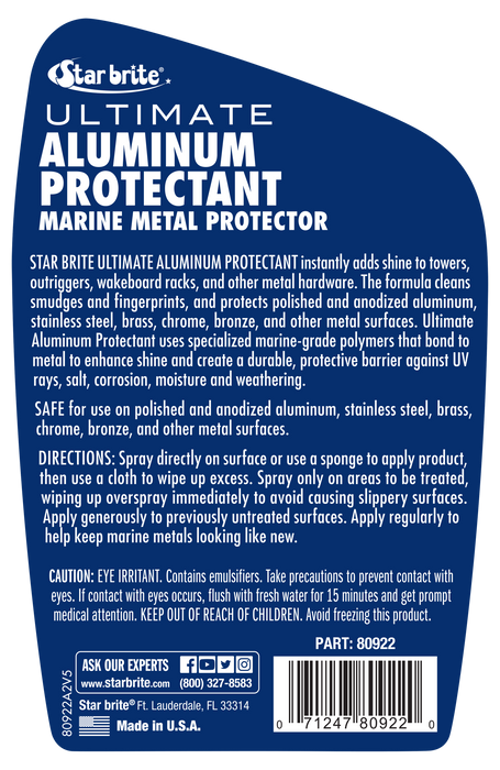 Starbrite 80922 Ultimate Aluminum Protectant
