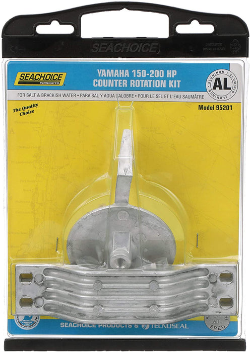 Seachoice 95201 Yamaha Anode Kit, Aluminum