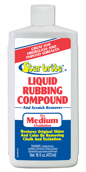 Starbrite 81316 Liquid Rubbing Compound Medium Oxidation