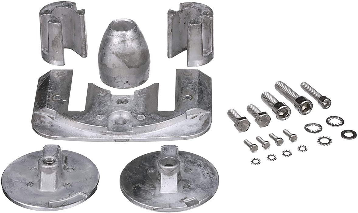 Seachoice 95091 Mercury Bravo III Anode Kit, Magnesium