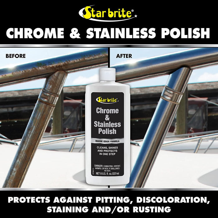 Starbrite 82708 Chrome and Stainless Steel Polish
