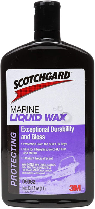 3M 09062 Scotchgard Marine Liquid Wax