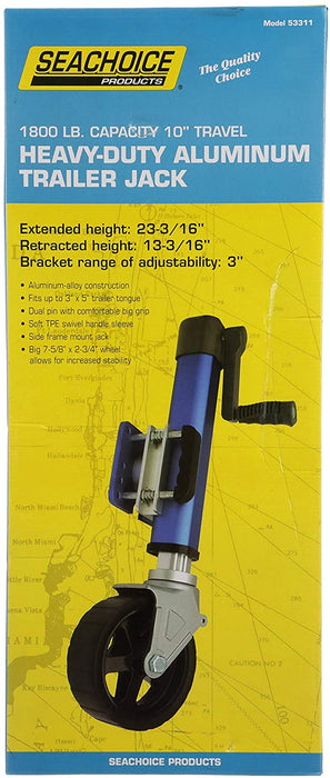 Seachoice 53311 Heavy Duty Aluminum Trailer Jack
