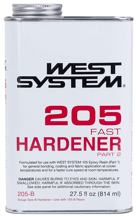 WEST SYSTEM 105B Epoxy Resin (126.6 fl oz) Bundle with 205B Fast Epoxy Hardener (27.5 fl oz) and 300 Mini Pumps Epoxy Metering 3-Pack Pump Set (3 Items)