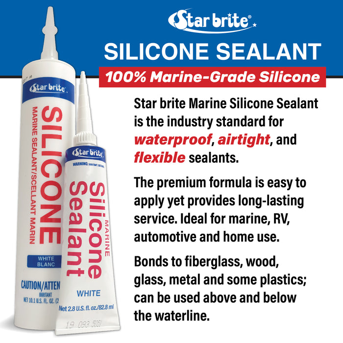 Starbrite 82121 Marine Silicone Sealant