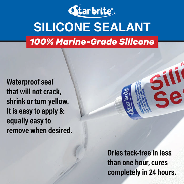 Starbrite 82121 Marine Silicone Sealant