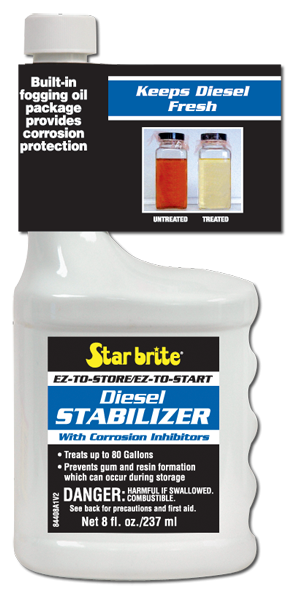 Starbrite 84408 EZ-To-Store EZ-To-Start Diesel Storage Additive