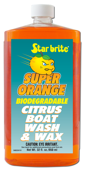 Starbrite 94632 Super Orange Boat Wash and Wax