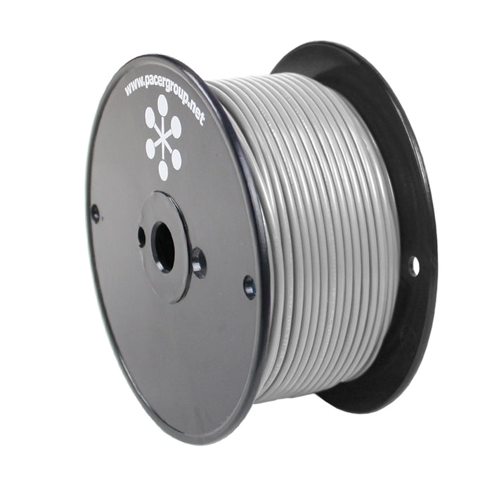 Pacer Grey 16 AWG Primary Wire - 250 [WUL16GY-250]