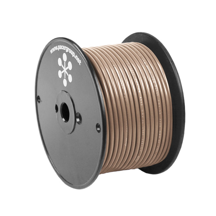 Pacer Tan 14 AWG Primary Wire - 100 [WUL14TN-100]