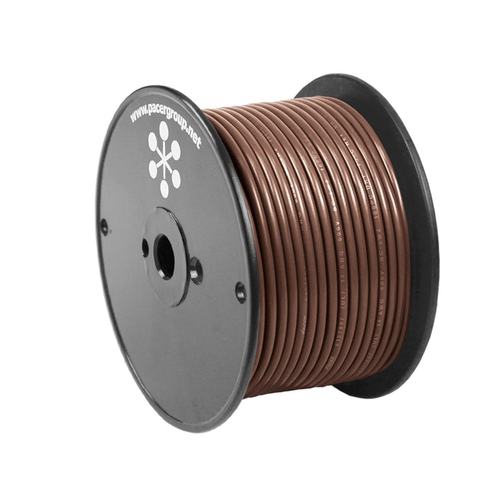 Pacer Brown 10 AWG Primary Wire - 100 [WUL10BR-100]